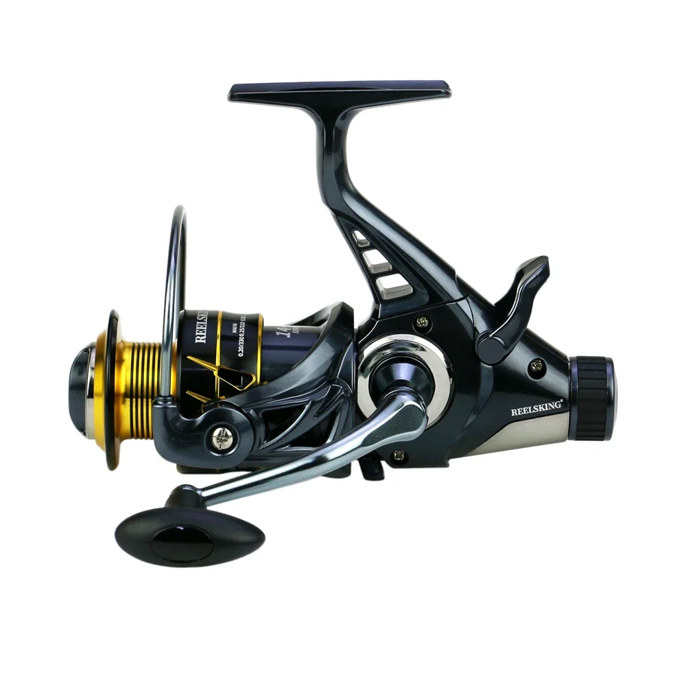 Carrete de pesca giratorio en metal para carpa - diestro y zurdo - imagen 3