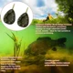 Plomos carpfishing acanalados camuflados antienganche para corrientes - imagen 5