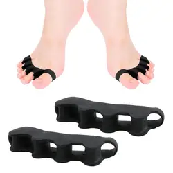Separador de dedos silicona suave para hallux valgus y alineación