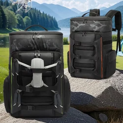 Mochila impermeable para pesca: transporte de dron y cámara multifunción