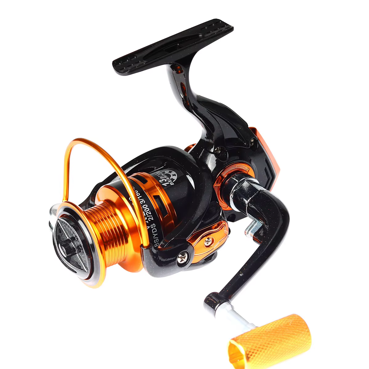 Carrete de spinning BAKAWA con bobina metálica para hilo - imagen 2