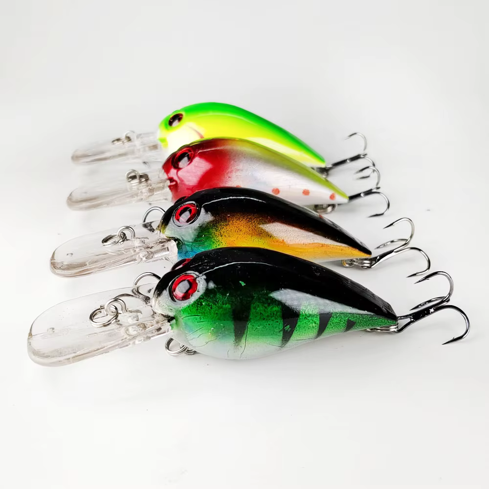Wobbler Minnow para lubina y lucio – Señuelo artificial flotante - imagen 2