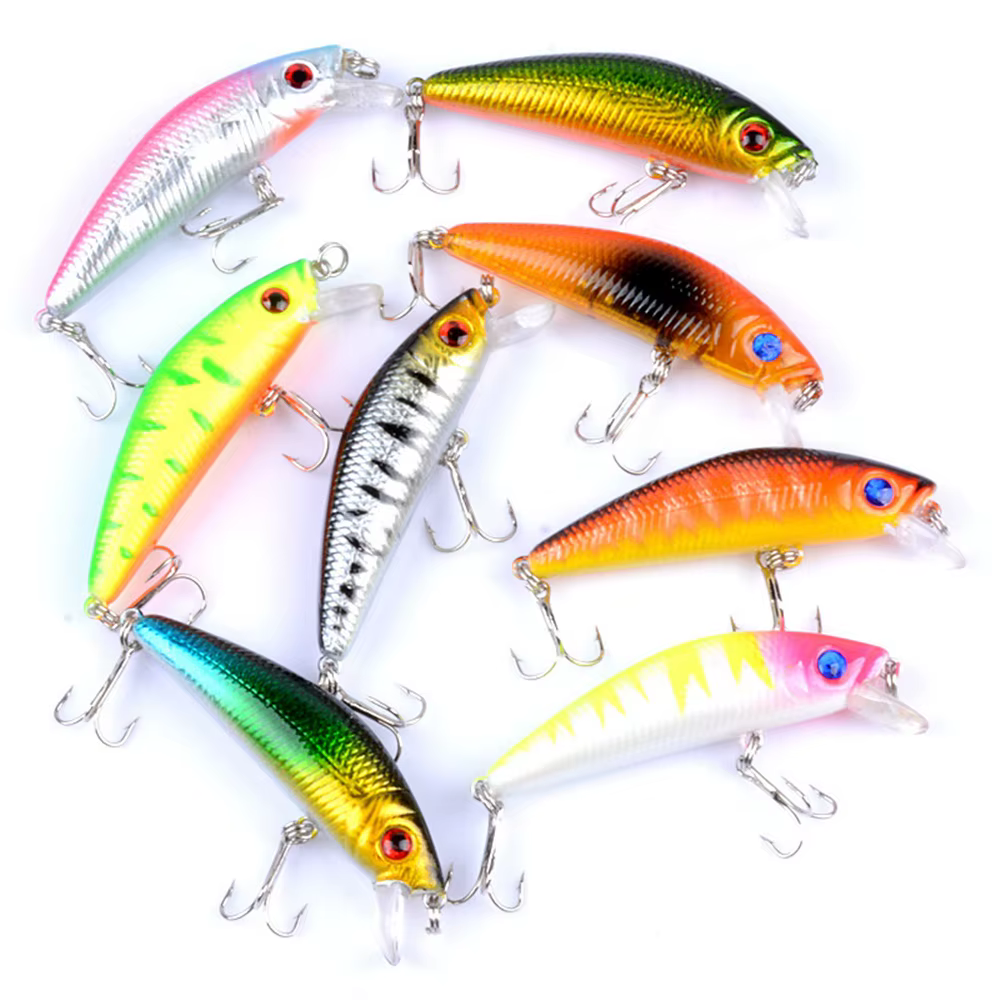 Wobblers Señuelo Hundimiento Lento Lubina Lucio – Crankbait - imagen 5