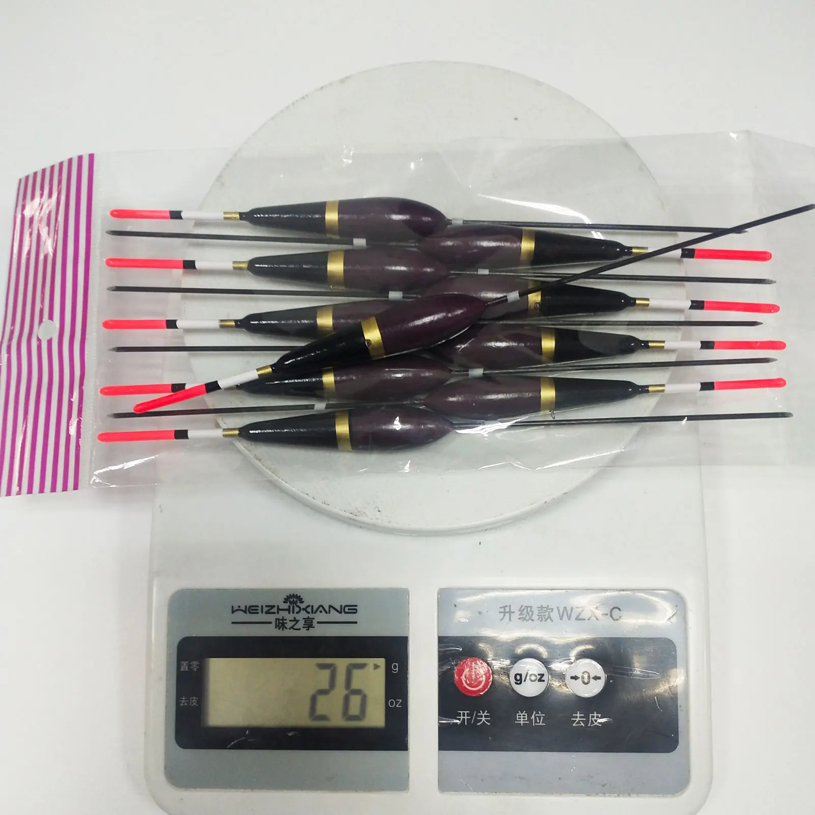 Flotadores de corcho Bobber FREE FISHER – cola larga pesada - imagen 5