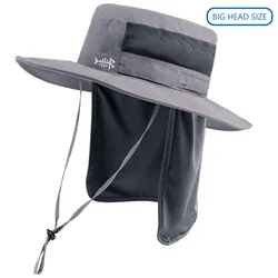 Sombrero de pesca Bassdash UPF 50 impermeable con solapa desmontable