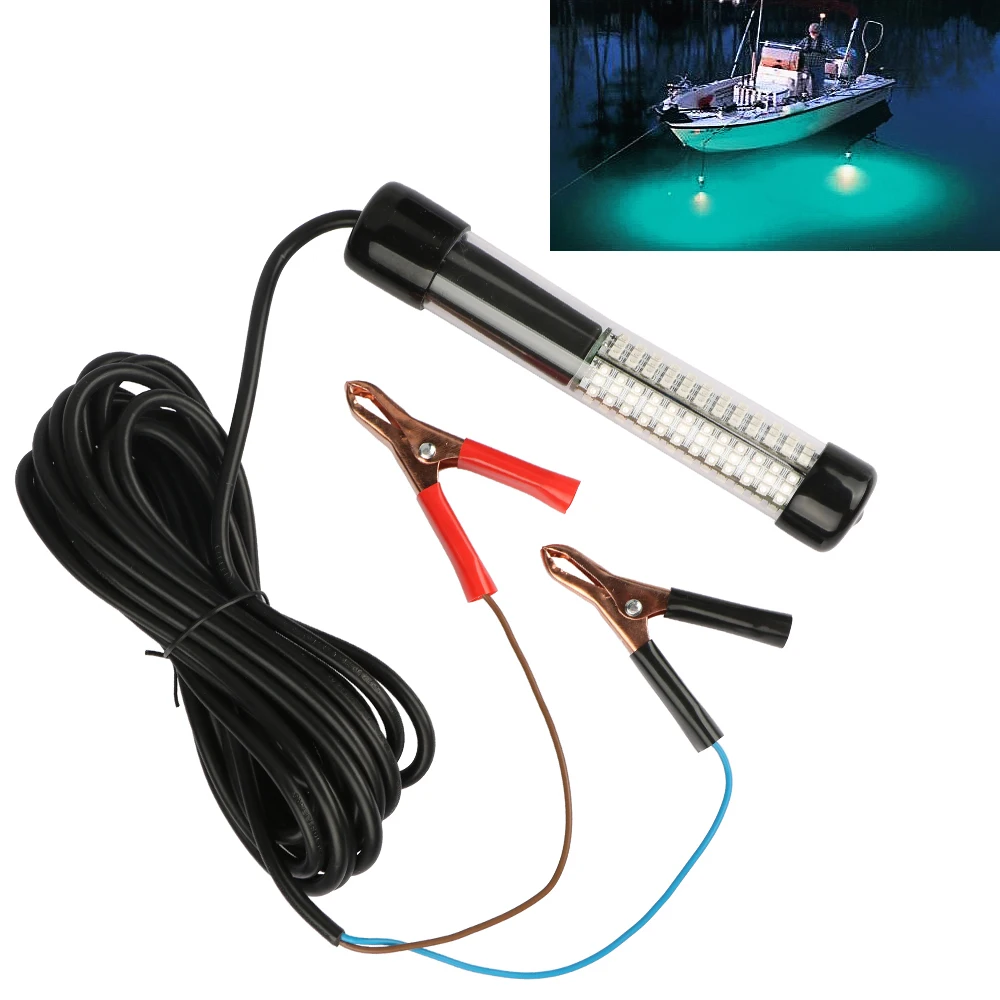 Goture Luz LED sumergible para pesca multicolor verde azul blanco