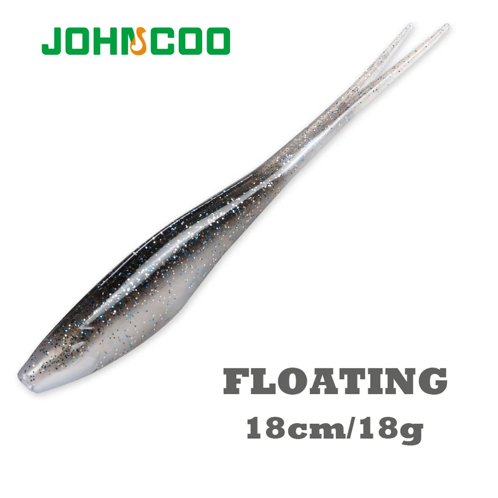 Johncoo Swimbait flotante con cola en V 180 mm - imagen 5