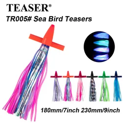 Señuelo Teaser Surface para pesca a la traíña en agua salada