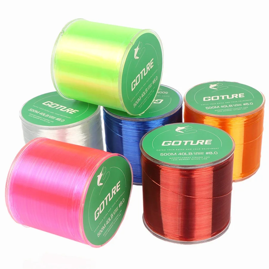 Goture Monofilamento de nailon resistente para pesca en agua salada - imagen 2