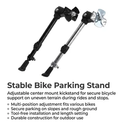 Soporte Central ajustable de aleación de aluminio para bicicleta