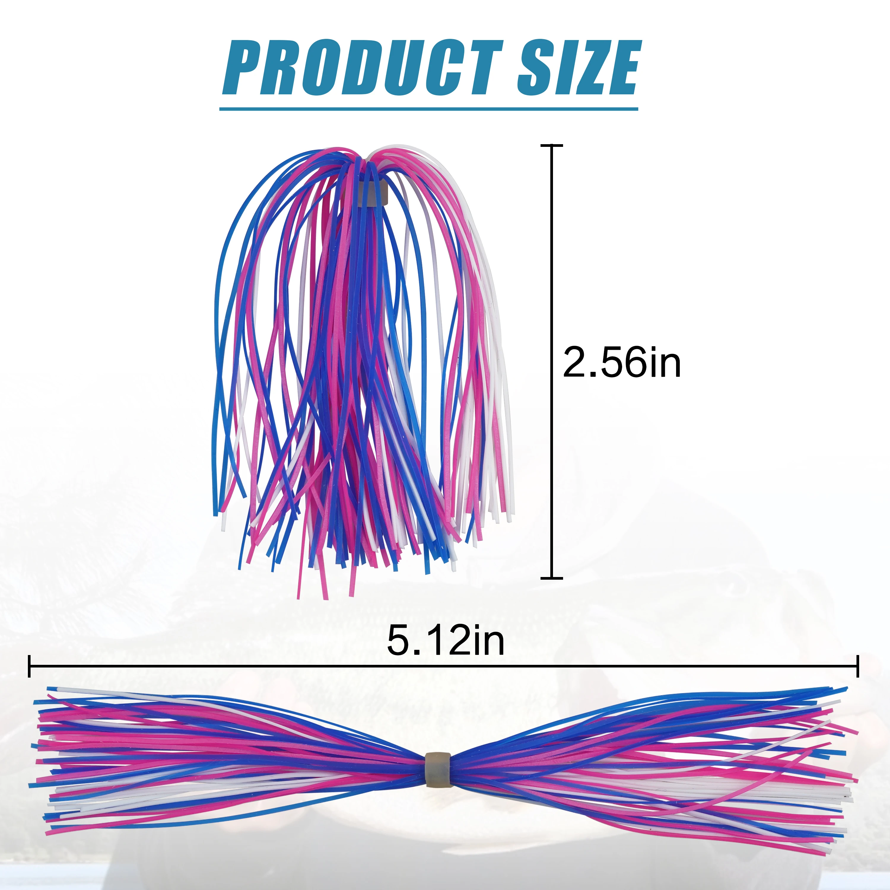 Faldas de silicona para spinnerbait - Repuesto de calidad - imagen 5