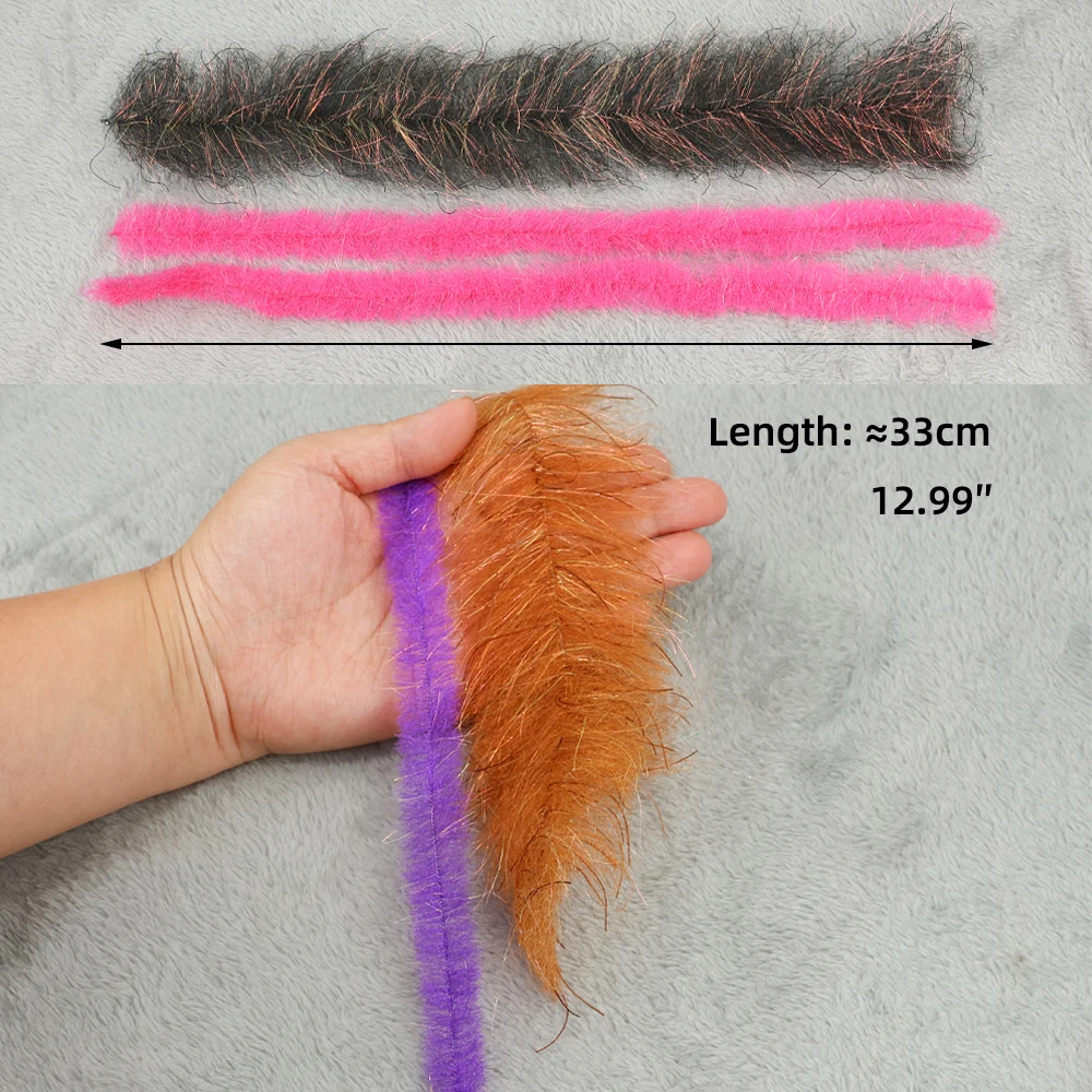 Wifreo Flash Brush – Hackle Sintético Atado Moscas Agua Salada - imagen 4
