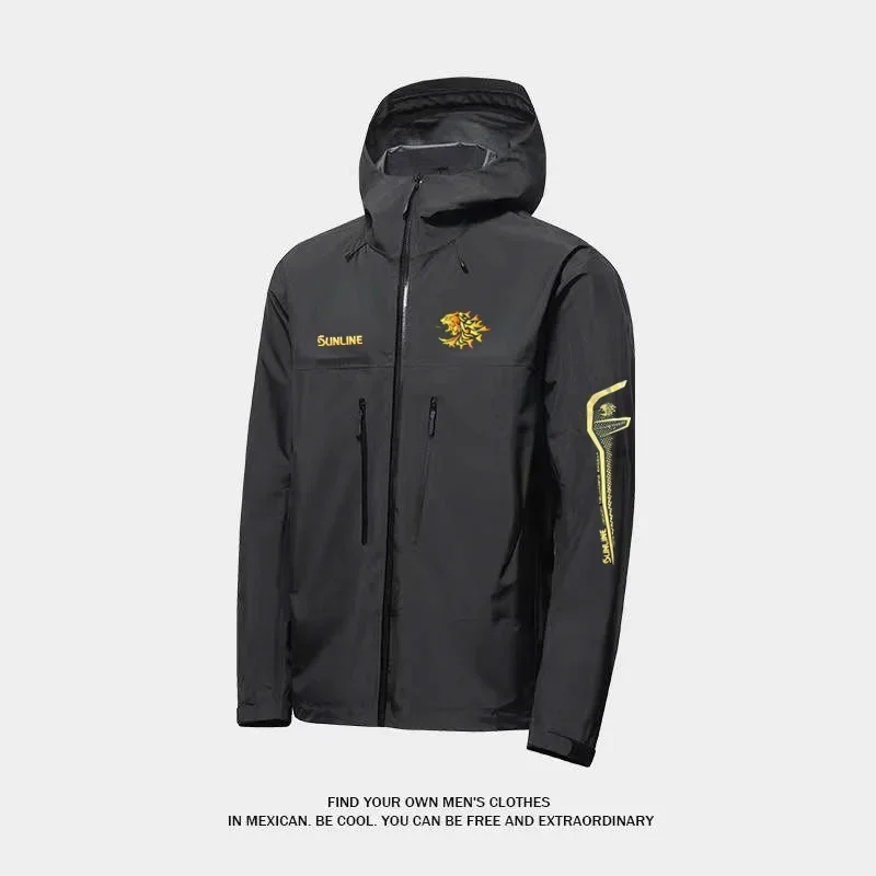 SUNLINE ropa de pesca capas chaqueta impermeable pantalón fino - imagen 2