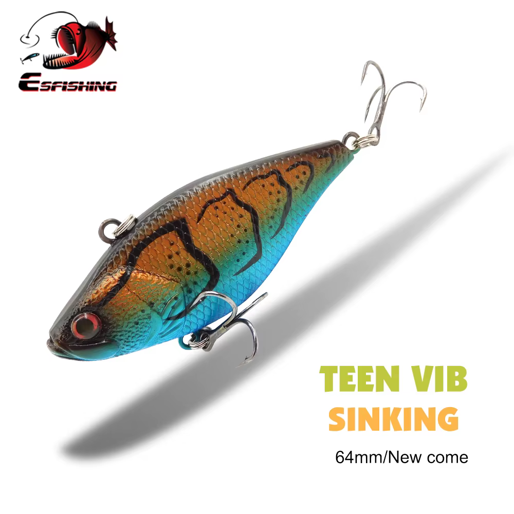 ESFISHING VIB 64mm – Señuelo para lubina y perca