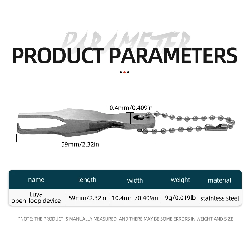 Alicate abre anillas ShareShark de acero inoxidable para pesca - imagen 2