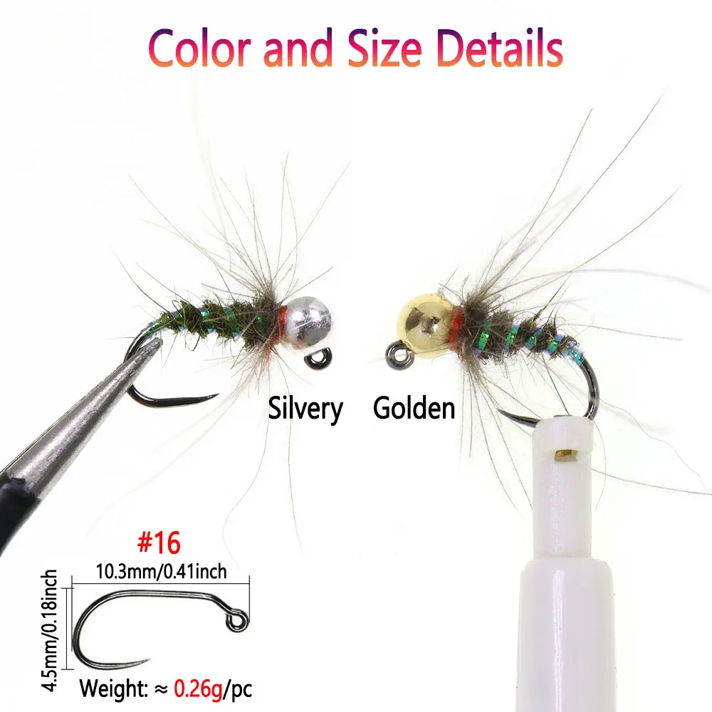 Componentes de la ninfa: hackle CDC y dubbing de liebre