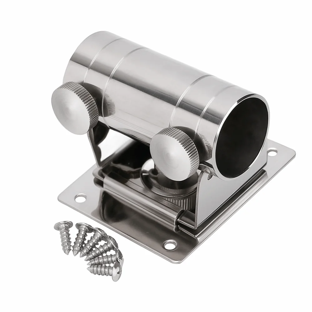 Soporte ajustable sombrilla pesca con base inoxidable desmontable - imagen 3