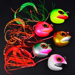 LHFSH Señuelo Jig Luminoso Pulpo doble anzuelo para calamar