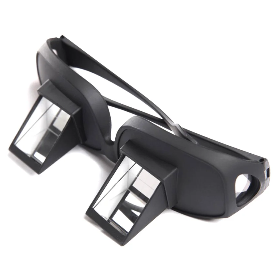 Gafas en posición acostada