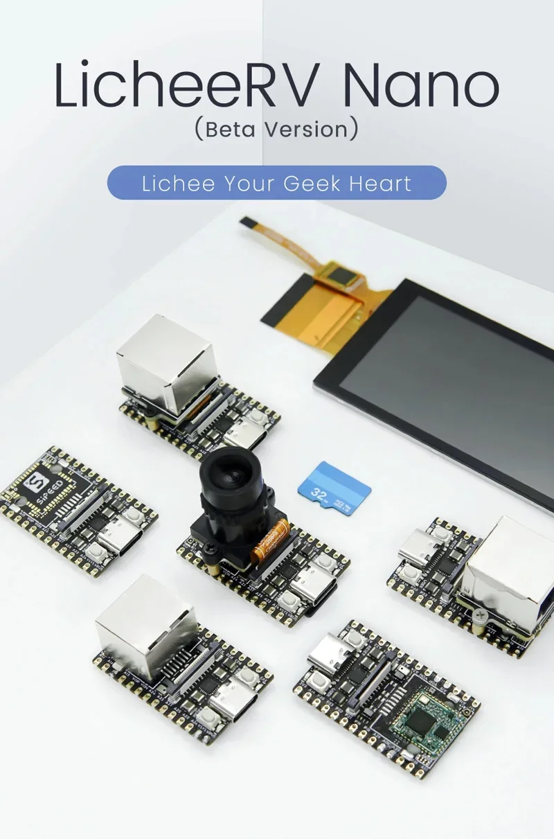 Placa Sipeed LicheeRV Nano SG2002 vista general