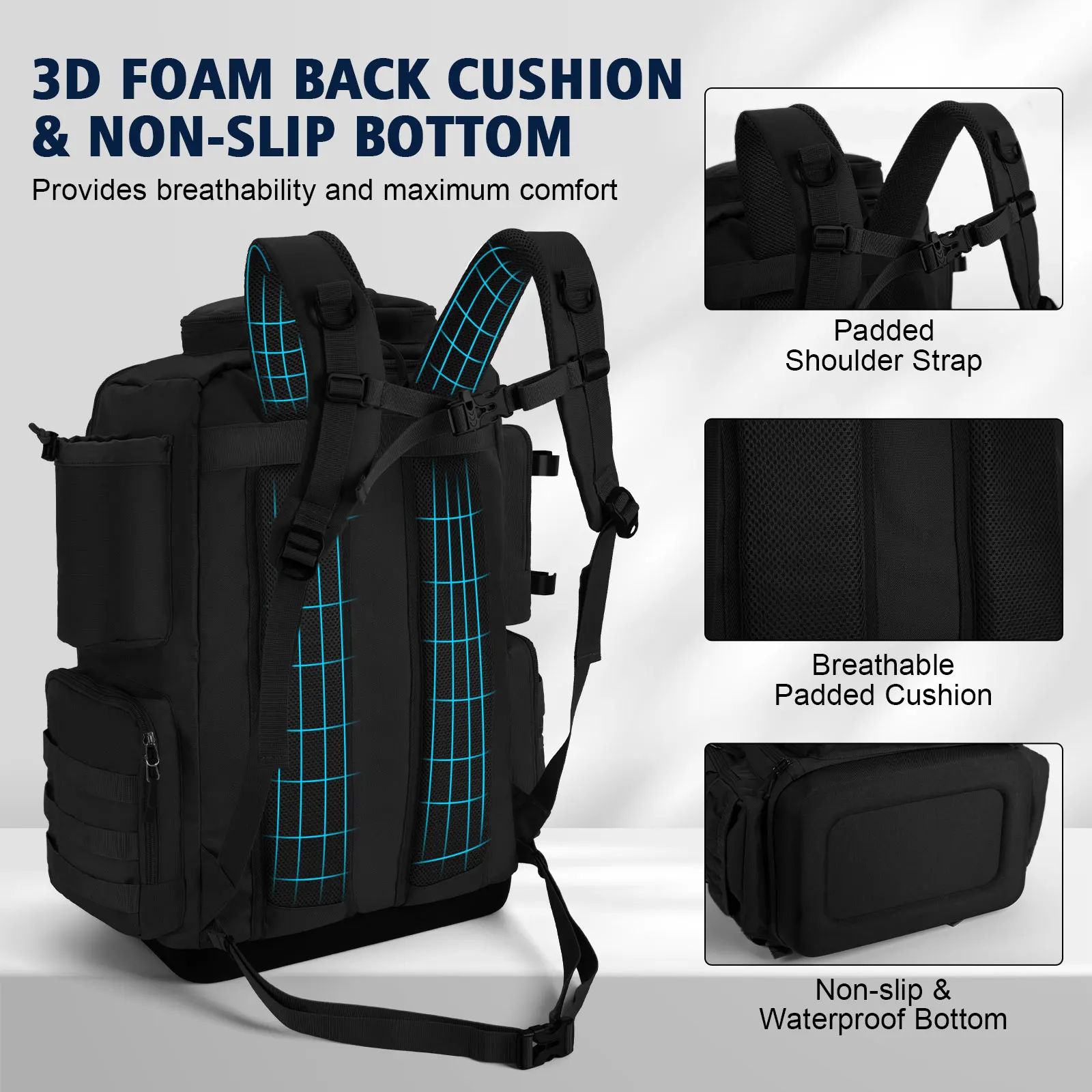 Mochila táctica lista para exteriores