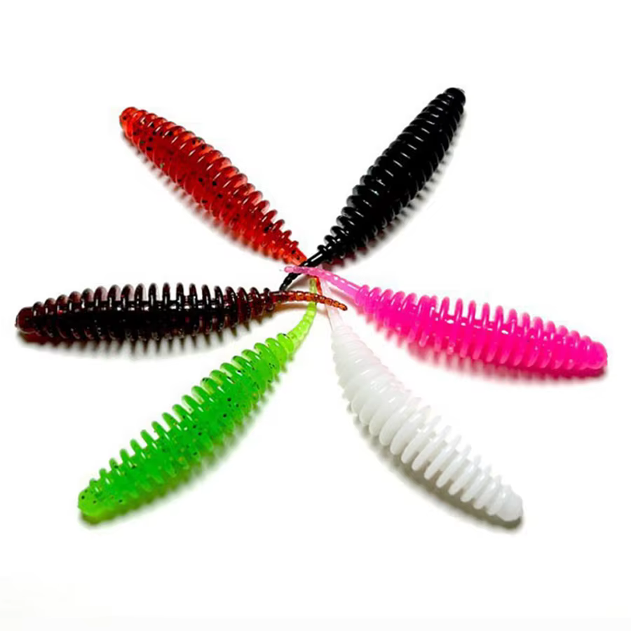 Vinilos Texas Rig y Drop Shot de 35 y 50 mm para pesca de black-bass - imagen 3