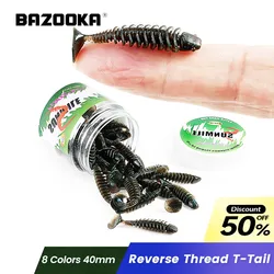 Bazooka Gusanos de Silicona Flexible Swimbait TPR
