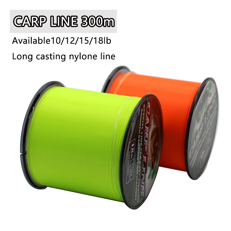 Sedal de pesca visible para carpas