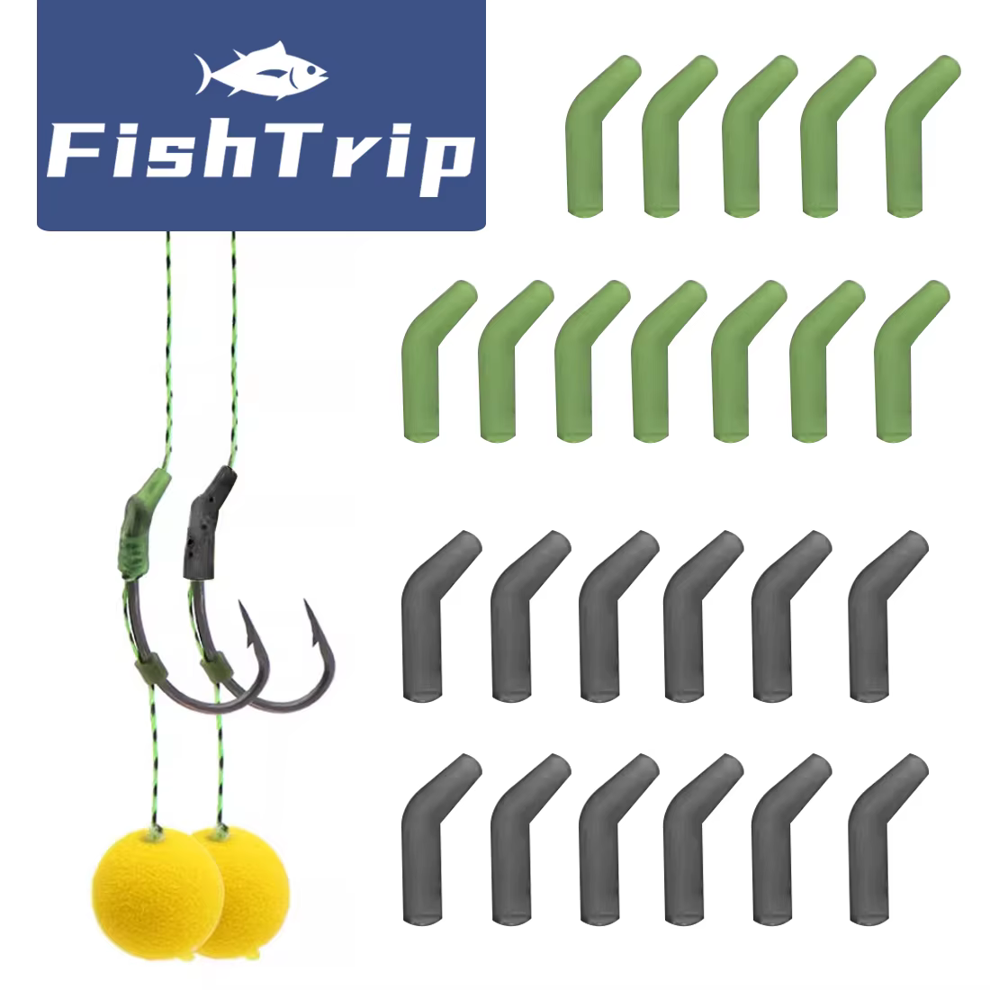 FishTrip Kicker – Tubo antienredos para aparejos de pesca carpa - imagen 5