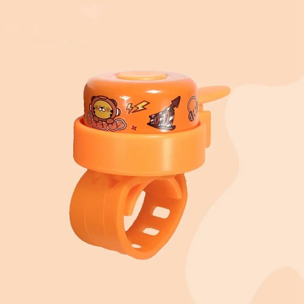 Timbre bicicleta infantil multicolor con dibujo animado y anillo - imagen 5