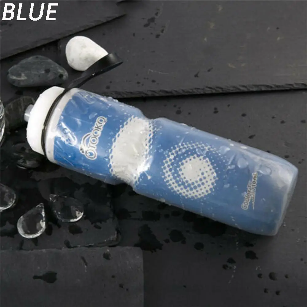 Botella de agua para bicicleta BPA libre, cantimplora ligera deportiva