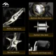 Carrete de pesca HAUT TON DC Brake freno ultraligero