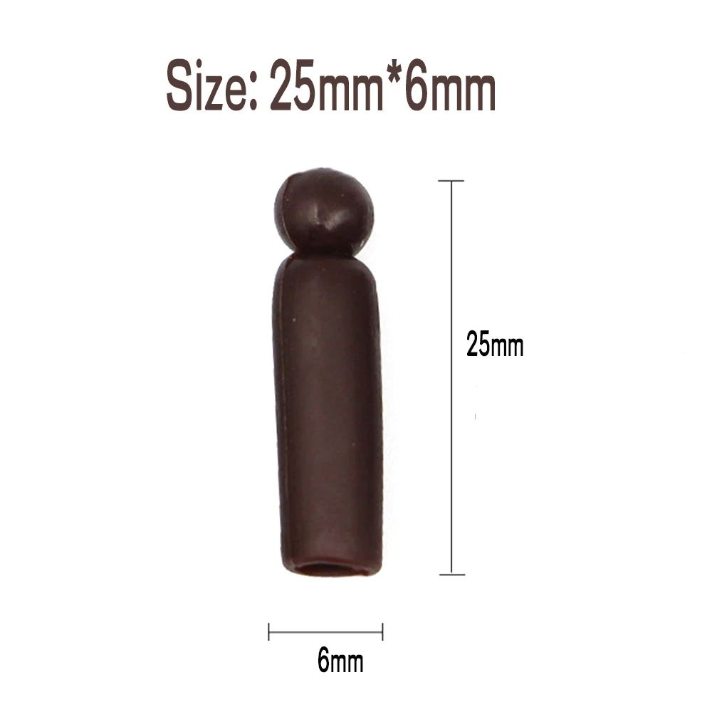 JIGEECARP Cuentas de silicona para pesca de carpa – anti enredos - imagen 4