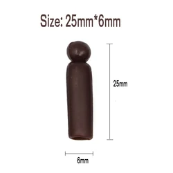 JIGEECARP Cuentas de silicona para pesca de carpa – anti enredos