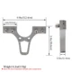 Tirachinas de aluminio grande para DIY, con arco y accesorios - imagen 5