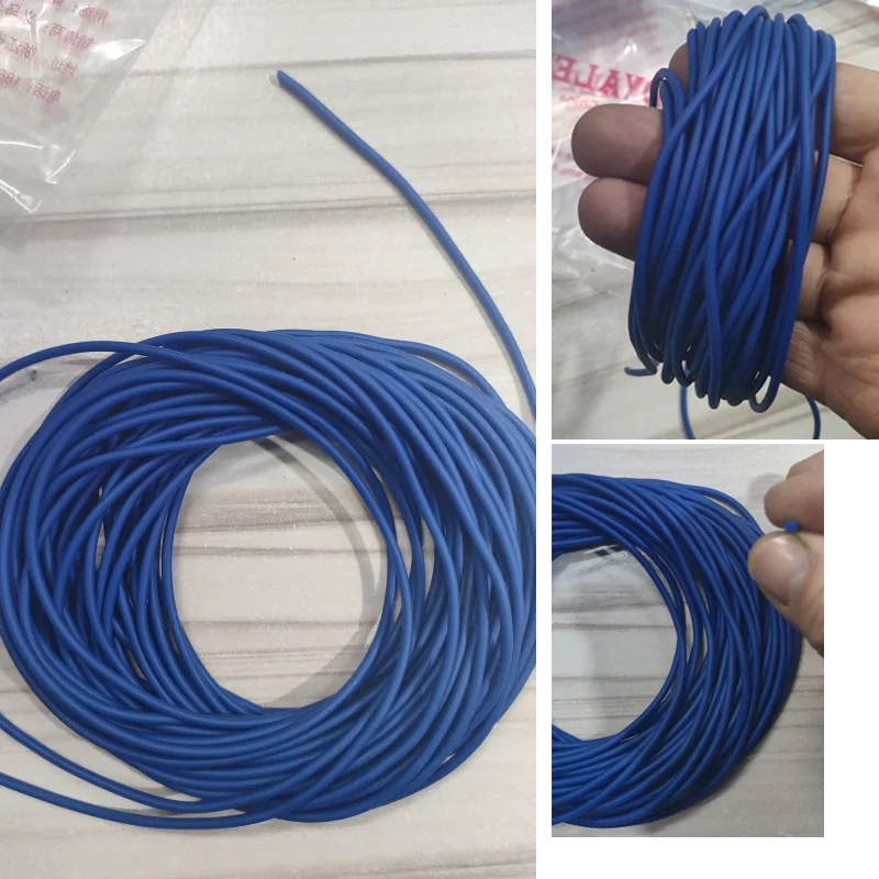 Cuerda de pesca elástica 2,5mm – 10 metros rubber band para lubina - imagen 4