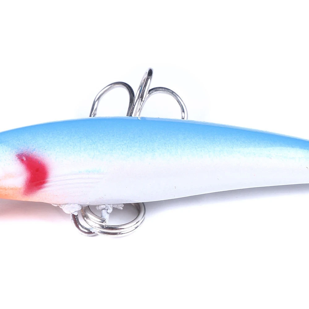 Wobbler flotante micro minnow anti-enganche para lucio y lubina - imagen 2