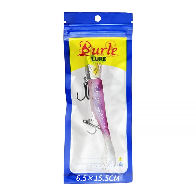 Bazooka Swimbait Silicona para Lucio - Cabeza de Plomo y Cola Blanda - imagen 3