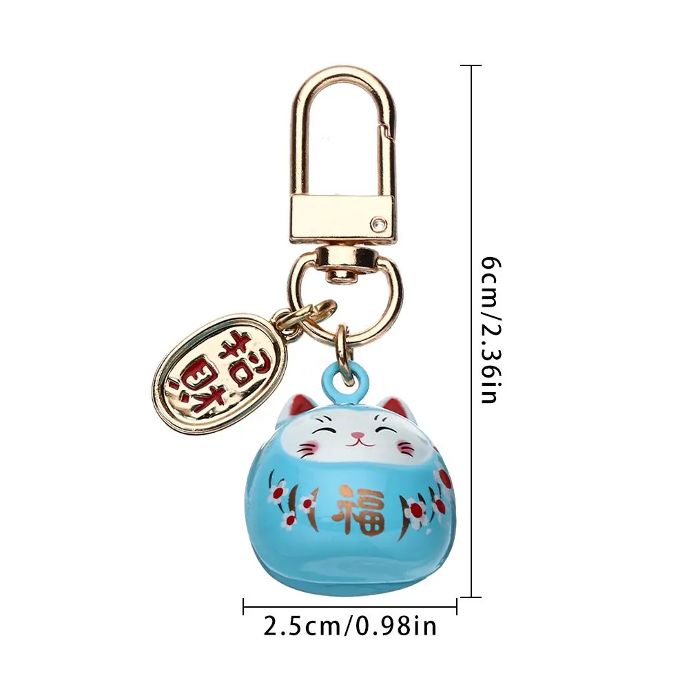 Colgante para bolso gato de la suerte y llavero de dibujos animados - imagen 2