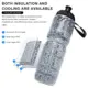 Botella térmica doble capa para bicicleta, fría o caliente - imagen 4