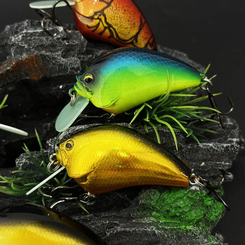 Señuelo crankbait flotante para lubina con sonido, wobbler - imagen 5