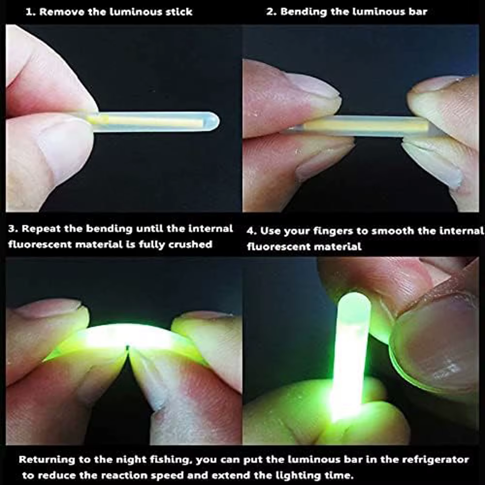 Flotador luminoso nocturno – Barra fluorescente para pesca - imagen 2