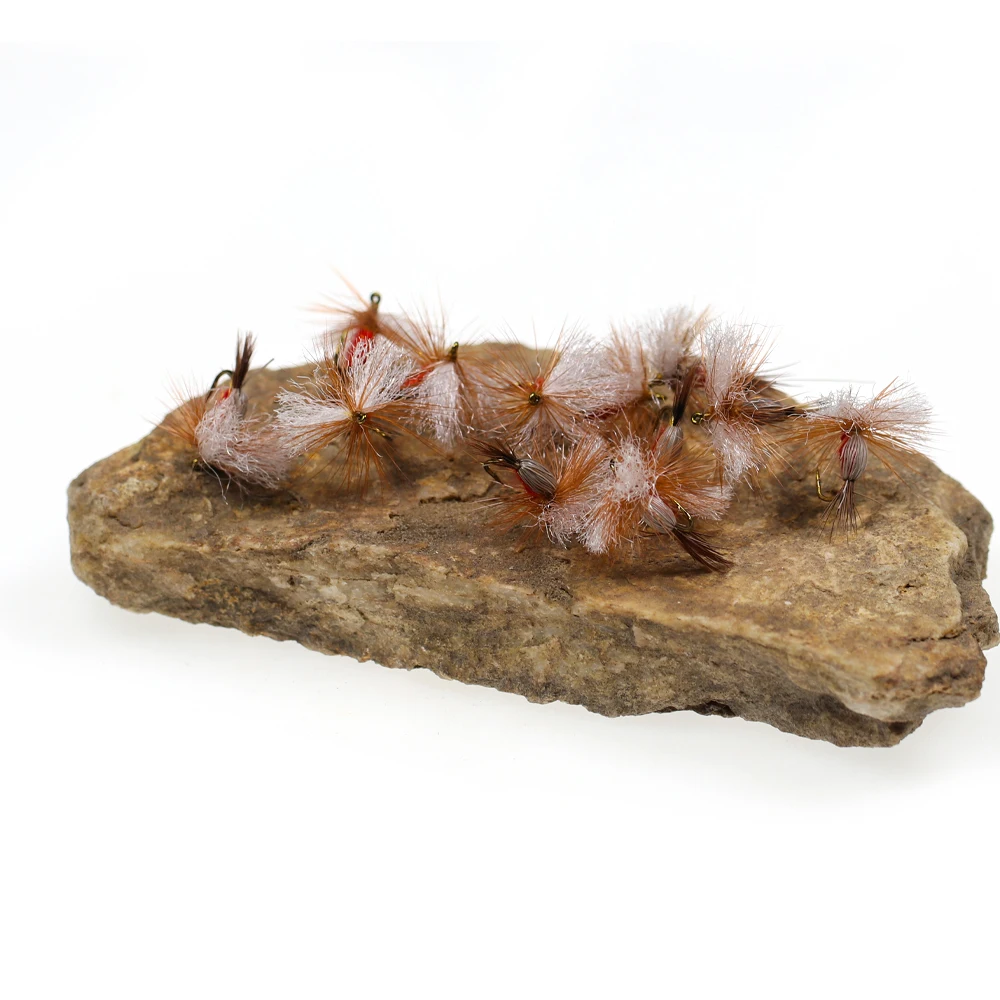 Mosca seca Red Humpy para trucha y salmón en agua dulce - imagen 3