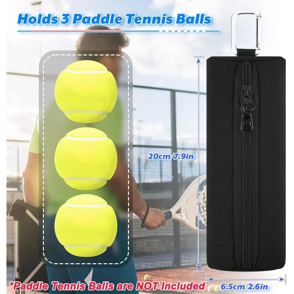Bolsa pickleball con cremallera y gancho
