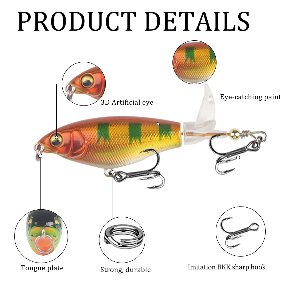 Whopper Plopper señuelo superficie - imagen 5