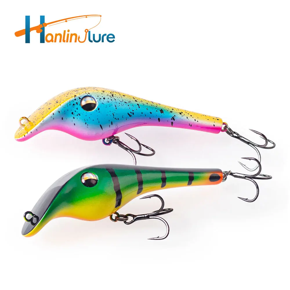 Señuelo Jerkbait Glider Hanlin para lucio y lubina, hundible/flotante - imagen 3