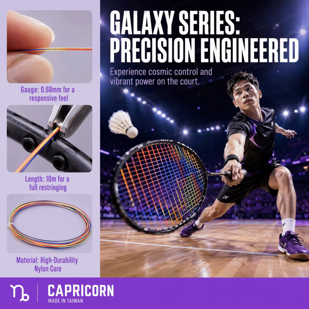 Cuerda Raqueta Bádminton Nailon Multicolor Alta Durabilidad