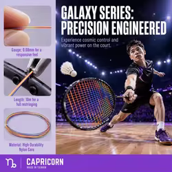 Cuerda Raqueta Bádminton Nailon Multicolor Alta Durabilidad