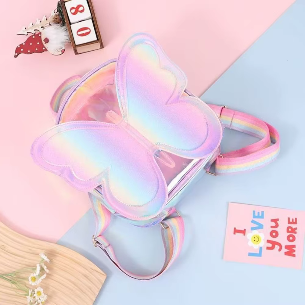 Mochila Escolar Infantil Mariposa – Ligera y Amplia para Niñas - imagen 4