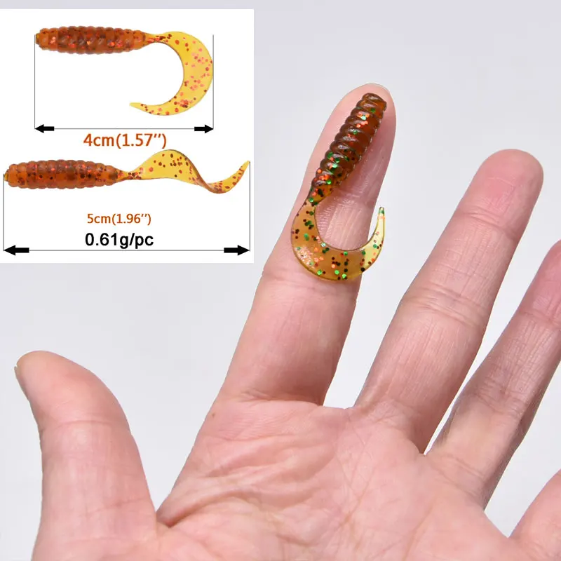 Softbait suave de 4 cm con aspecto de cebo